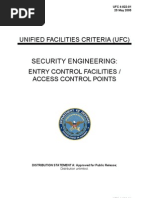 Ufc 4-022-01 Security Engineering - Entry Control Facilities - Access Control Points (25 May 2005)