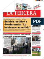 Diario La Tercera 25.08.2016
