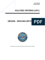 Ufc 4-213-10 Design - Graving Drydocks (15 August 2002)