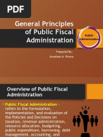 Download General Principles of Public Fiscal Administration by Jonathan Rivera SN322110843 doc pdf