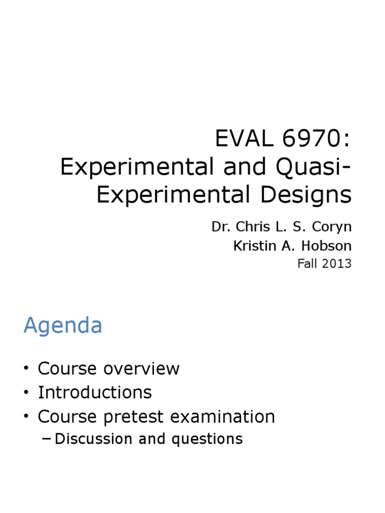 Experimental Design Course Overview | PDF | Art