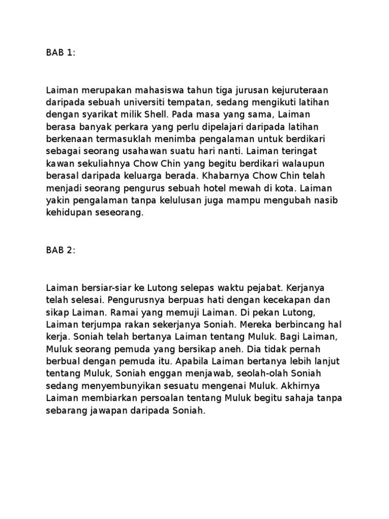 Novel Pelari Muda Watak Perwatakan / Kamarul berkawan rapat dengan saridah.