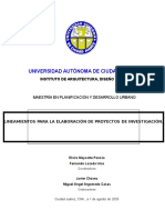 Guia para La Elaboracion de Proyectos de Investigación