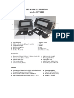 LED X-Ray Illuminator 220mm View