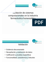 Validacion de Sist Computarizados