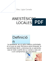 Anestésicos Locales V