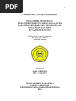 Download Laporan Pkl Tentang Pencairan Sp2d by hary cahyono SN322135187 doc pdf