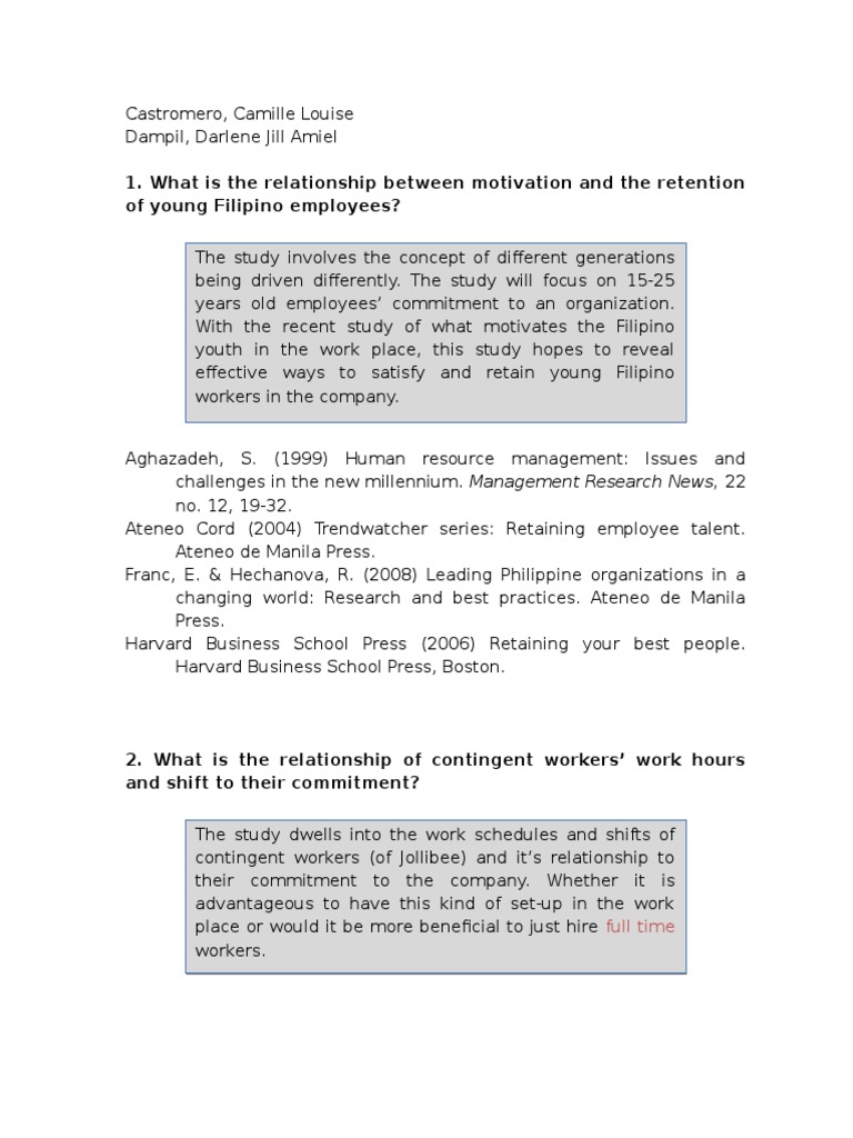 Case study on employee retention pdf picture