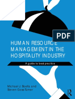 Human Resource Management in The Hospitality Industry: Ninth Edition