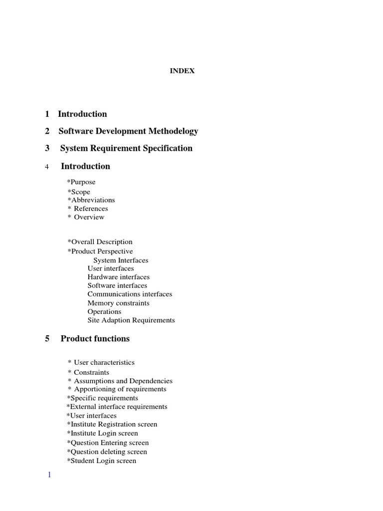 Online Exams System Requirements Guide | PDF | Web Server | Internet & Web