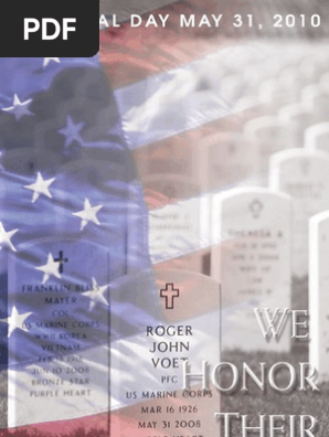 Memorial Day Iraq And Afghanistan Fallen Soldiers
