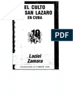 El Culto de San Lazaro en Cuba