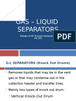 Gas - Liquid Separators