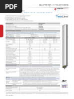 (2X) 790-960 / 1710-2170 MHZ