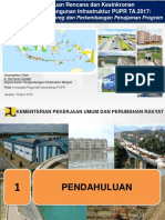 Keterpaduan Rencana Dan Kesinkronan Infrastruktur TA 2017