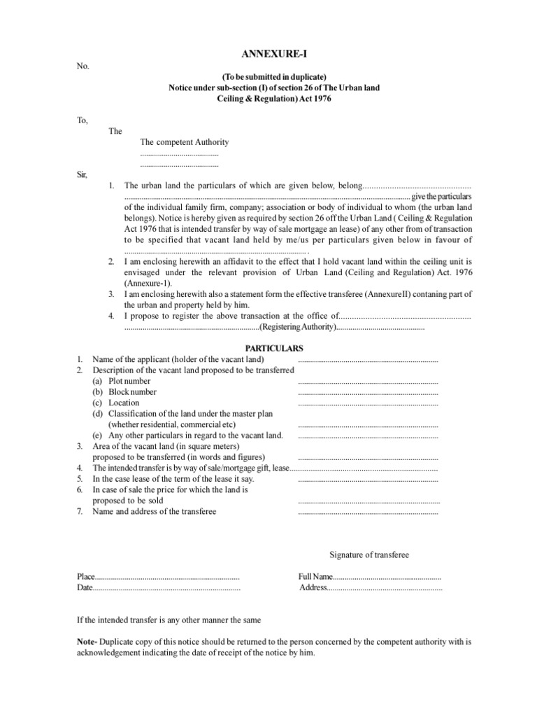 Land Certificate Lease Property Law