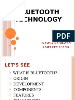Bluetooth Technology: Ramya Raghavan A.Melkey Anand