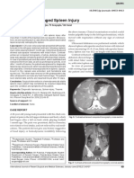 A differently managed Spleen Injury