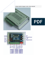 HY-DIV168N-3.5A Two Phase Hybrid Stepper Motor Drive Manual