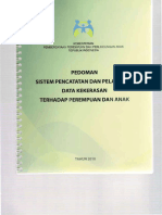 Pedoman Sistem Pencatatan Dan Pelaporan Data Kekerasan