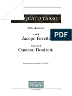 Torquato Tasso, libreto