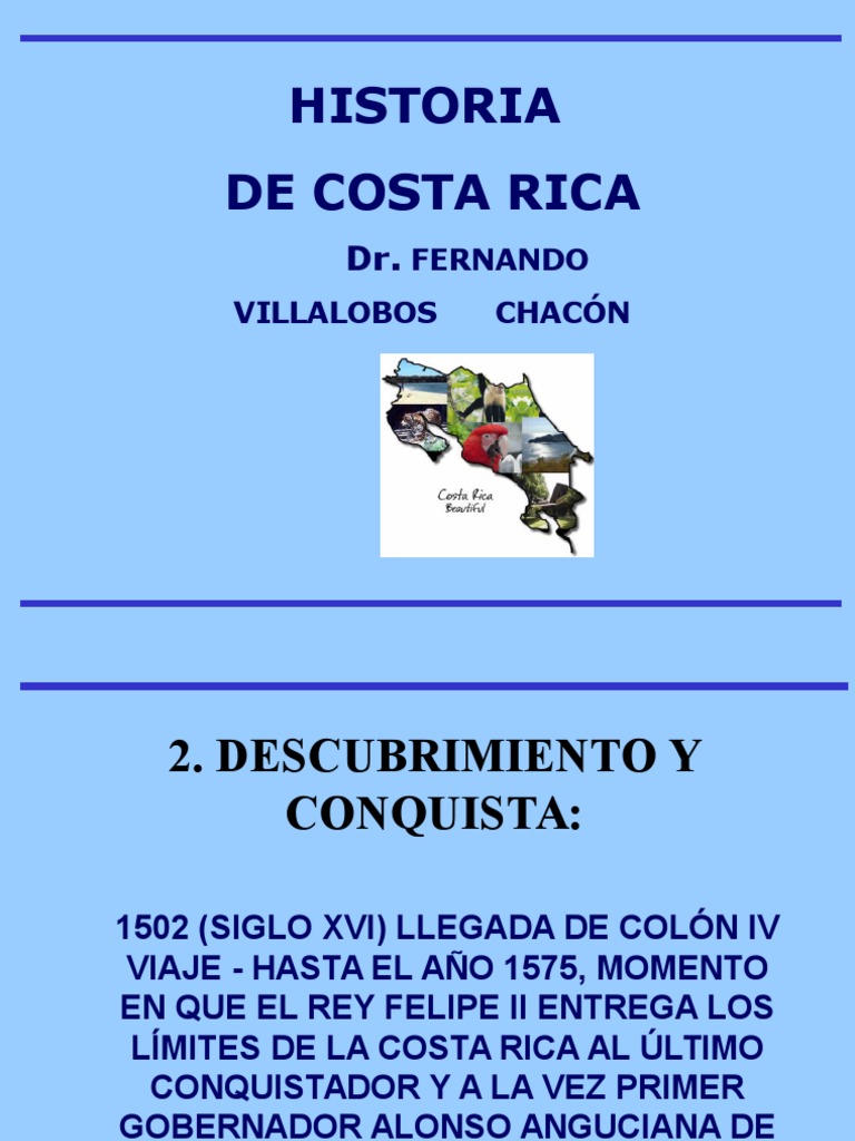 Periodo ColoniaPERIODO COLONIAL DE COSTA RICAl de Costa Rica PDF