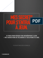 Mes Secrets Pour S'Entraîner À Jeun