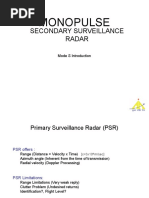 Monopulse: Secondary Surveillance Radar