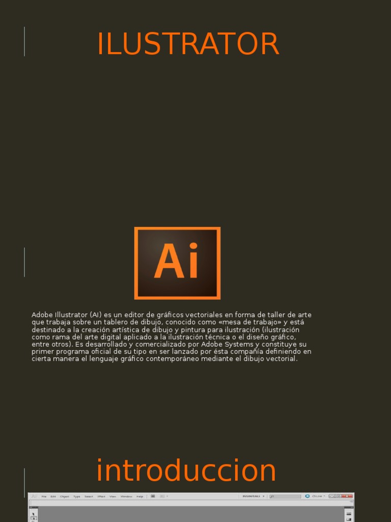 Guía Básica de Adobe Illustrator | PDF | Vector Euclidiano | Dibujo