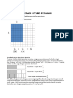 OPERASI HITUNG PECAHAN