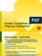 Annex10b - Asean Guideline On Process Validation - Presentation (2 - July - 2003) - Adopted
