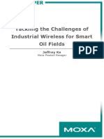 Moxa White Paper---Tackling the Challenges of Industrial Wireless for Smart Oil Fields