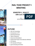 S12016 FYP1 Briefing
