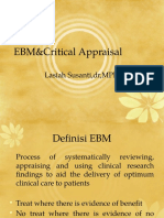 EBM&Critical Appraisal