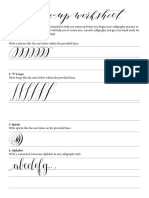 Warm Up Worksheet