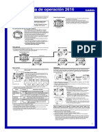 Guía de Operación 2616: Conociendo El Reloj