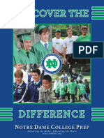 2016-2017 Notre Dame College Prep Viewbook