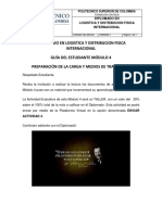 Guia Del Aprendiz Modulo 4 Diplomado en Logistica y Dfi Preparacion de La Carga y Medios de Transporte