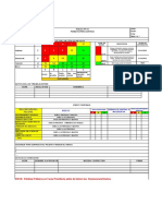 Matriz de evaluación de riesgos y formato IPERC continuo