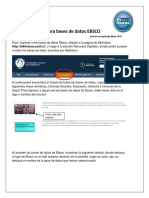 Tutorial Búsquedas EBSCO