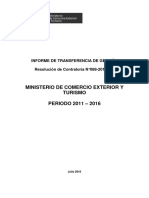 Informe Transferencia Gestion PDF