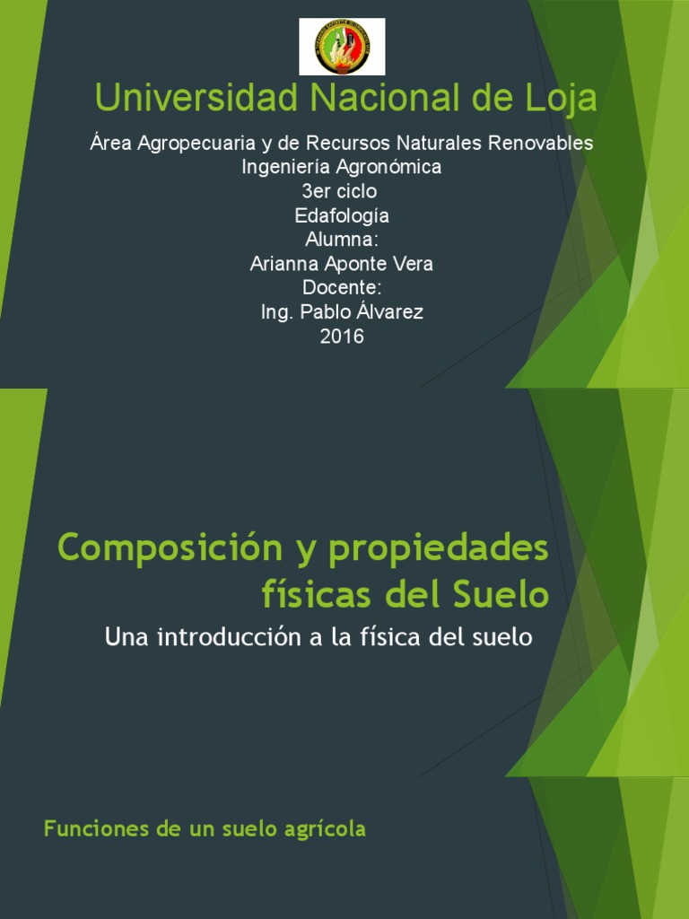 Unidad 2. Edafología.pptx Humedad Suelo