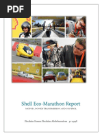 Report About Shell Eco-Marathon Cars Engines