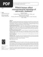 Download Which factors affect entrepreneurial intention of university students by Aamir Shehzad SN32220404 doc pdf
