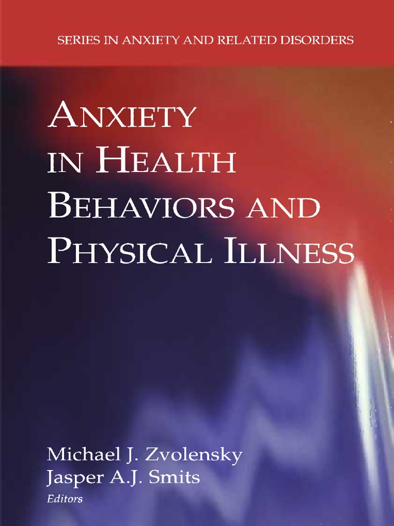 Anxiety in Health Behaviors and Physical Illness PDF Panic Disorder Agoraphobia