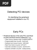 Detecting PCI Devices: On Identifying The Peripheral Equipment Installed in Our PC