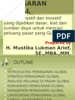 Strategi Pemasaran Global