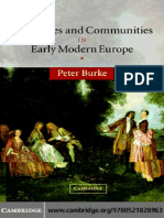 PBurke Languages and Communities in Early Modern Europe