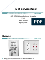 QoS: Quality of Service in Multi-Service Networks