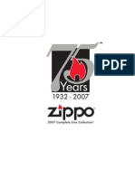 2007 Zippo Lighter Complete Line Catalog